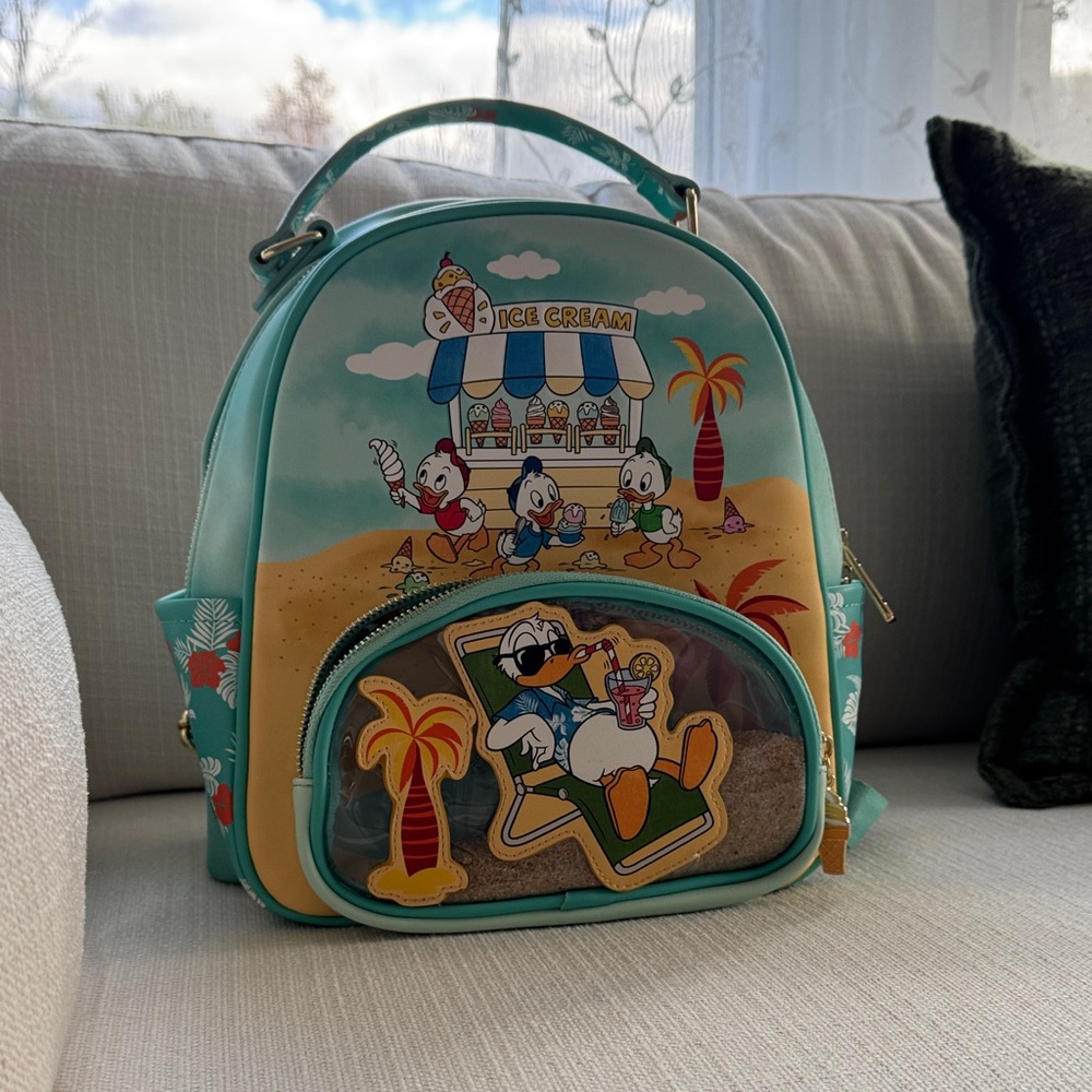 Loungefly Mint Green Disney Backpack
